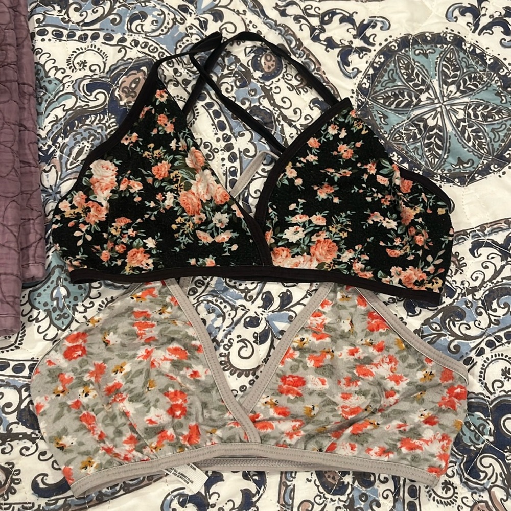 Free people bralettes